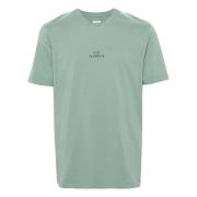 Grafisch T-shirt in Groen C.p. Company , Green , Heren