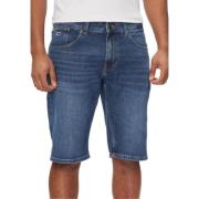 Heren Bermuda Shorts Lente/Zomer Collectie Tommy Jeans , Blue , Heren