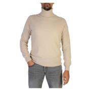 Kasjmier Trui Herfst Winter Mannen Hoge Hals Cashmere Company , Beige ...