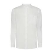Witte Overhemden voor Mannen Woolrich , White , Heren