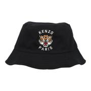 Zwarte Varsity Bucket Hat Accessoires Kenzo , Black , Heren