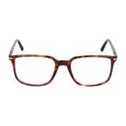 Vierkante montuur bril Persol , Brown , Unisex