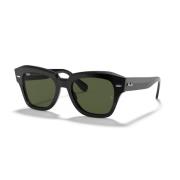 Kattenoog zonnebril - Iconische stijl Ray-Ban , Black , Unisex