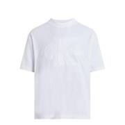 Premium Monologo T-Shirt Lente/Zomer Collectie Calvin Klein Jeans , Wh...