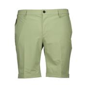 Groene Bermuda Shorts Alberto , Green , Heren