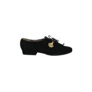 Pre-owned Leather flats Bally Pre-owned , Black , Dames