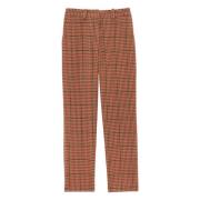 Houndstooth Wollen Broek Ines De La Fressange Paris , Multicolor , Dam...