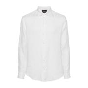 Stijlvolle Herenoverhemd Emporio Armani , White , Heren