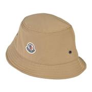 Stijlvolle Italiaanse Hoed Moncler , Brown , Dames