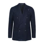 Fashionable Jacket Tagliatore , Blue , Heren