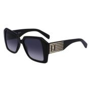 Stijlvolle zonnebril Kl6140S Zwart Karl Lagerfeld , Black , Unisex