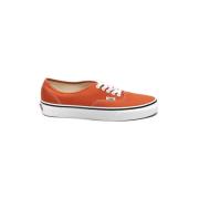 Oranje Sneakers Authentic Vans , Orange , Heren