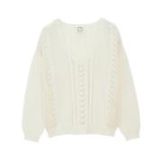 Trendy Ecru Jumper Ines De La Fressange Paris , Beige , Dames