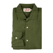 Klassieke Groene Shirt MC2 Saint Barth , Green , Heren