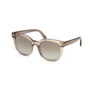 Stijlvolle Zonnebril voor Trendy Personen Tom Ford , Gray , Unisex