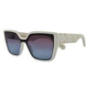 Moderne vierkante zonnebril met Cannage-motief Dior , White , Dames