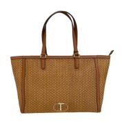 Handbags Twinset , Brown , Dames