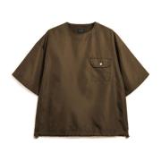 Bruine Stijlvolle Shirt Taion , Brown , Heren