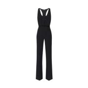 Elegante Jumpsuit Elisabetta Franchi , Black , Dames