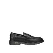 Zwarte Leren Loafers Cult , Black , Heren