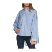 Blauwe Casual Shirt voor Vrouwen Hinnominate , Blue , Dames