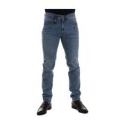 Slim Fit 5-Pocket Denim Jeans Jeckerson , Blue , Heren