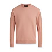 Rust Pink Fleece Sweater Belstaff , Pink , Heren