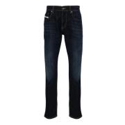 Slim Denim Jeans voor Mannen Diesel , Blue , Heren