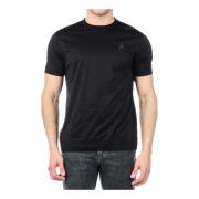 Zwart Katoen Regular Fit T-Shirt Karl Lagerfeld , Black , Heren