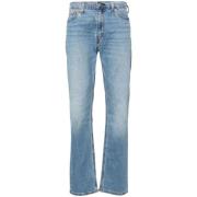 Blauwe Slim Fit Jeans Levi's , Blue , Heren
