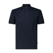 Gemerzeriseerd katoenen poloshirt Parlay Hugo Boss , Blue , Heren