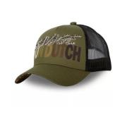 Groene Savage Logo Trucker Cap VON Dutch , Multicolor , Heren