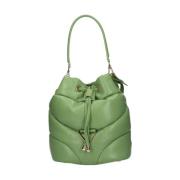 Soft Ginger Bucket Tas in Ivoor La Carrie , Green , Dames