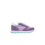 Ally Solid Nylon Sneakers in Paars Sun68 , Multicolor , Dames