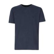 Blauwe Regular Fit T-shirt Dondup , Blue , Heren