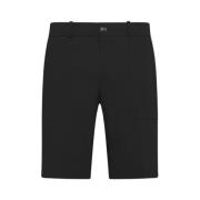 Zwarte Chino Shorts Bermuda Stijl RRD , Black , Heren