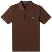 Rijke Bruine Polo Shirt Reissues Collectie Fred Perry , Brown , Heren