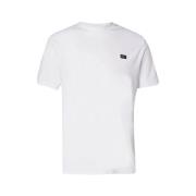 Wit Regular Fit T-Shirt Karl Lagerfeld , White , Heren
