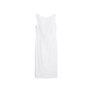 Blad Jurk Max Mara , White , Dames