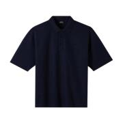 Navy Blue Antoine Polo Shirt A.p.c. , Blue , Heren