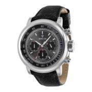 Vintage Quartz Horloge - Grijze Wijzerplaat Invicta Watches , Gray , H...