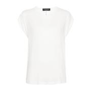 Witte Topwear Ss24 Fabiana Filippi , White , Dames