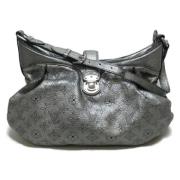 Pre-owned Leather shoulder-bags Louis Vuitton Vintage , Gray , Dames