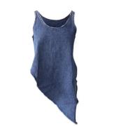 Pre-owned Cotton tops Alexander McQueen Pre-owned , Blue , Dames
