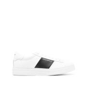 Witte Sneakers Ss24 Emporio Armani , White , Heren