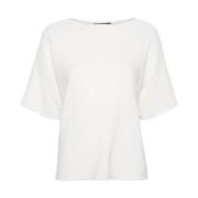 Witte T-shirts & Polo's voor vrouwen Fabiana Filippi , White , Dames