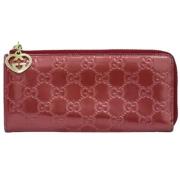 Pre-owned Canvas wallets Gucci Vintage , Red , Dames