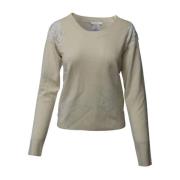 Pre-owned Wool outerwear Chloé Pre-owned , Beige , Dames