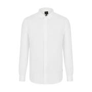 Illusion Shirt 8Nzc50 Zncfz Emporio Armani , White , Heren