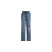 Melrose Straight Jeans voor vrouwen Guess , Blue , Dames